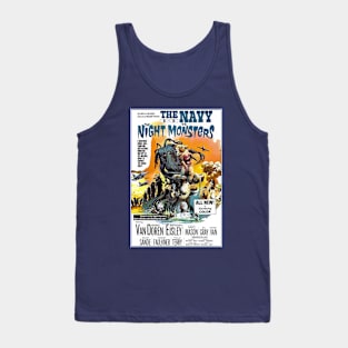 Navy vs. The Night Monsters Tank Top